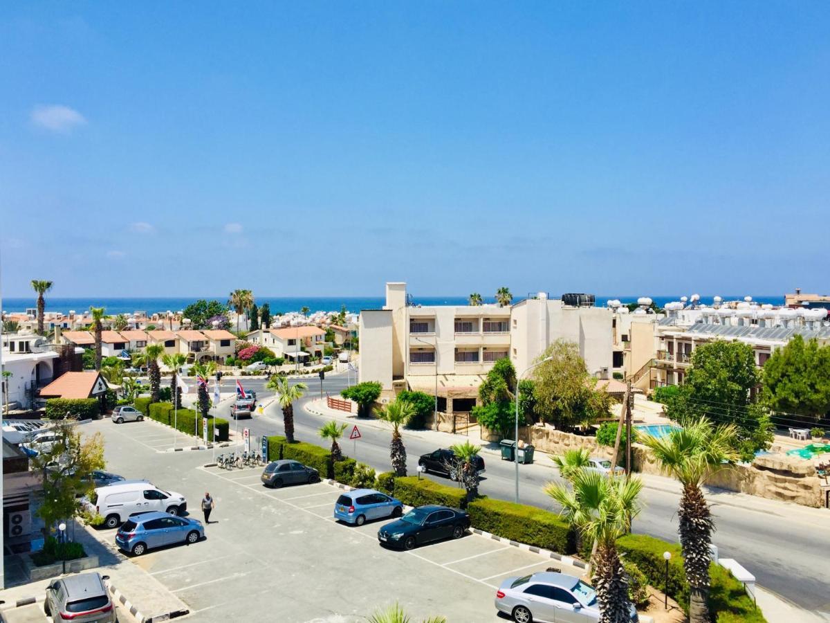 Sunset Seaview Studio Apartment Paphos Exterior photo