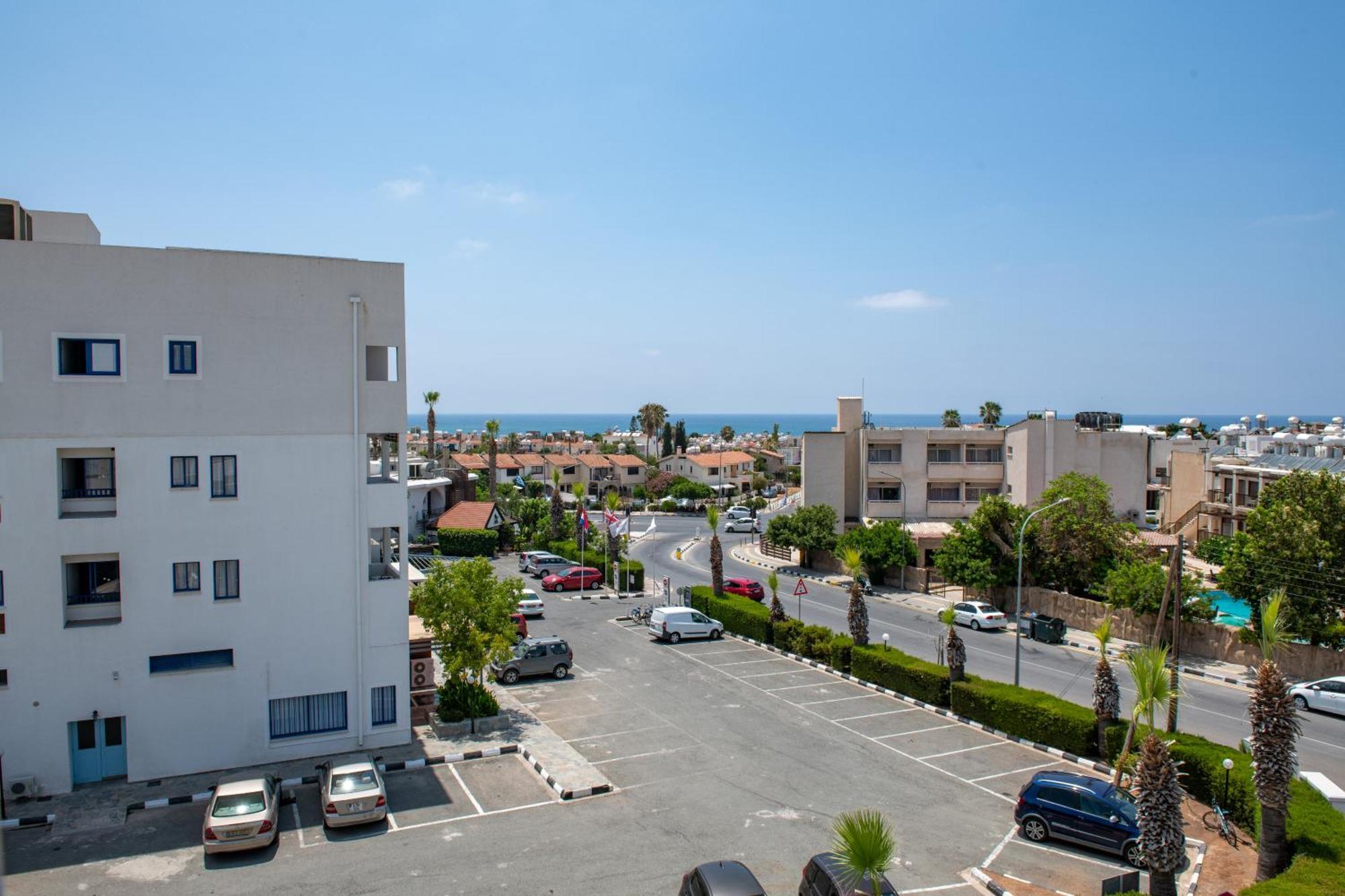 Sunset Seaview Studio Apartment Paphos Exterior photo